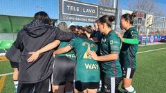 El equipo de Extremadura se ha convertido en la revelación de la Primera RFEF. Jugadoras de varias nacionalidades conviven en su plantilla.