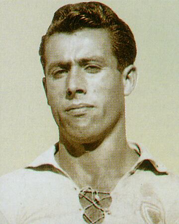 10 de febrero de 1950. El Madrid vence en San Mamés al Athletic 2-5.