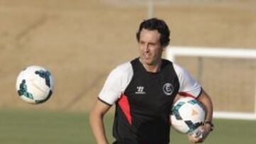 El técnico del Sevilla, Unai Emery.