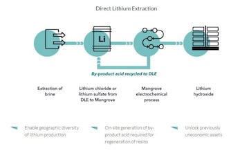 Proceso de extraccin del litio