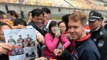 Vettel ensalza la pasión de Domenicali por la F-1.