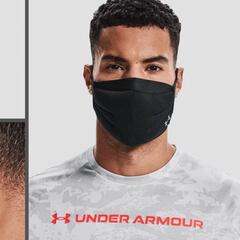 Este cubrebocas lavable de Under Armour es perfecto para hacer deporte