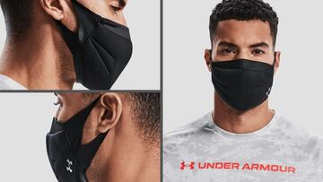 Este cubrebocas lavable de Under Armour es perfecto para hacer deporte