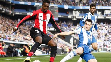 Williams, en el partido ante el Espanyol.