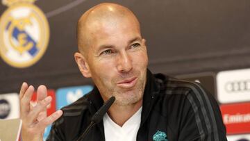 Zidane: "Siempre han pasado cosas, aunque ahora se sabe todo"