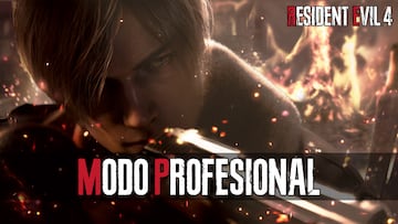 resident evil 4 remake como desbloquear modo profesional