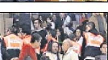 Incidentes del sábado.