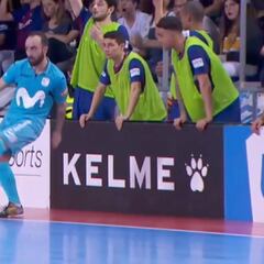 Ricardinho silenció el Palau; su decisivo pase deja al Barça casi sin opciones de ser primero