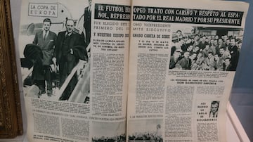 La localidad albaceteña de Almansa ha inaugurado una exposición sobre la figura del gran presidente del Real Madrid. Un recorrido por fotografías, recuerdos...