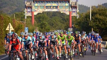 Imagen de archivo de una etapa del Tour de Pekín