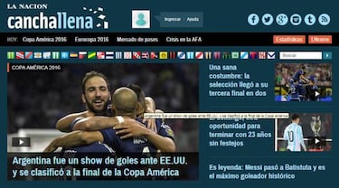 La prensa argentina enloquece: "Houston, bajó un marciano"