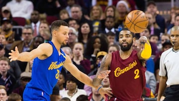 Irving lidera épica victoria de Cavaliers sobre GS Warriors