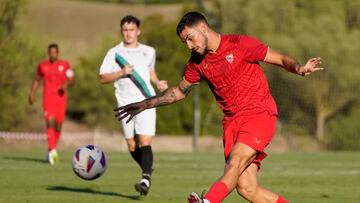 Isaac Romero, en la agenda del Albacete para reforzar su delantera