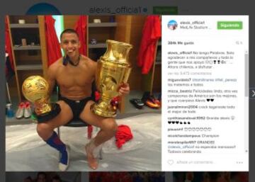 El festejo de la Roja en las redes sociales