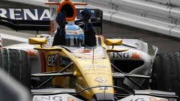 <b>FÓRMULA 1</b> Fernando Alonso en el R28.