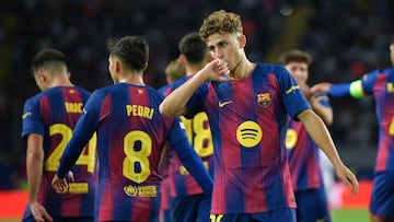 Fermín López scored a hat-trick, and Marcus Rashford added a brace, as Barça thumped Olympiacos in the Champions League.