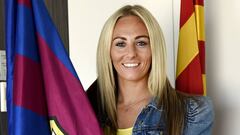 La delantera inglesa del Barcelona Toni Duggan.