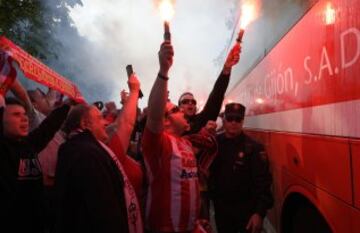 El Sporting de Gijón se juega hoy contra el Betis la permanencia en primera división y la afición sabe que hoy, más que nunca, debe estar a la altura.