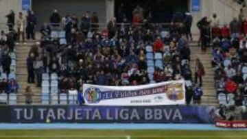 Imagen del partido Getafe-Barça de la temporada pasada.