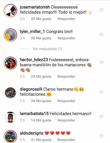 Felicitaciones que recibió Carlos Vela tras anuncio de su bebé