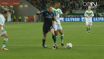 El Madrid reclamó un penalti a Bale: "Fue, me golpearon"