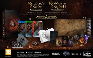 Baldur’s Gate, Planescape: Torment y Icewind Dale debutan en consolas en formato físico