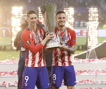 El Atltico presumi de cantera en la final de la Europa League