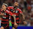 Arturo Vidal da un gran paso para un nuevo título en Flamengo