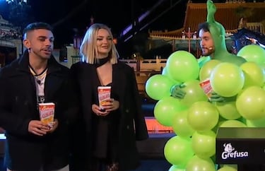 Ibai da las campanadas en PortAventura y TheGrefg lo acompaña disfrazado de esta forma tan estrambótica