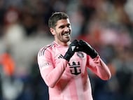 Segundo triunfo para Guillermo Hoyos desde que tomó el mando de Inter Miami y, junto a Rodrigo De Paul, encabeza el Equipo de la Jornada en la MLS. Chris Gardner/Getty Images/AFP (Photo by CHRIS GARDNER / GETTY IMAGES NORTH AMERICA / Getty Images via AFP)