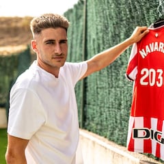 Navarro, atado por el Athletic hasta 2030: “Es un paso importante en mi carrera”