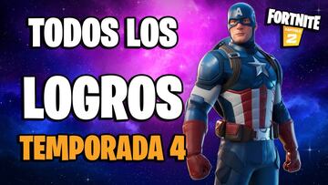 Fortnite: todos los logros de la Temporada 4