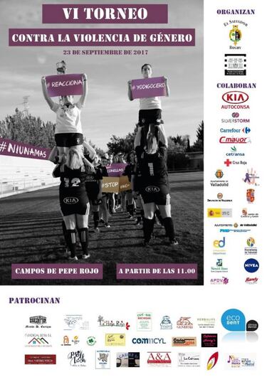 Rugby contra la violencia de g¨¦nero en Valladolid