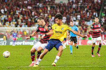 Millonarios perdió 3-0 ante Flamengo en su visita al estadio Maracaná por la sexta fecha de la fase de grupos de la Copa Libertadores.