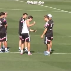 Bale piensa en golf hasta en los entrenamientos: así enseñaba al cuerpo técnico de Ancelotti