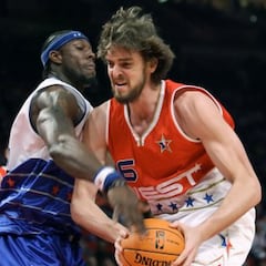 Los seis All-Star de Pau Gasol en imágenes
