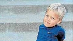 Jan Silva, un prodigio del tenis de cuatro años