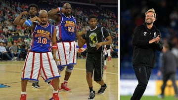 Los Harlem Globetrotters trollearon al entrenador del Liverpool, J&uuml;rgen Klopp en Twitter.