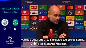 Guardiola: "Equipos muy importantes ya están fuera"
