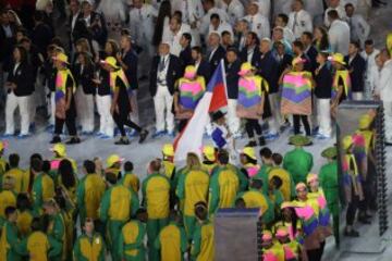 Así fue el desfile de Chile en la inauguración de los Juegos