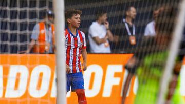 Jorge Díaz, el pequeño Kun que admira a Giuliano