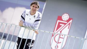 Karanka en la Ciudad Deportiva del Granada.