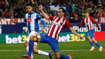 Atlético no pudo con la muralla del Espanyol de Diego Reyes