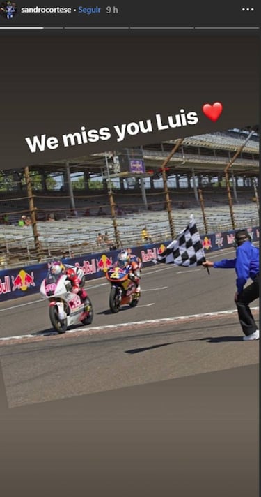 El mundo del motociclismo no olvida a Luis Salom