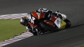 Folger, ganador de Moto2 en el circuito de Losail. 