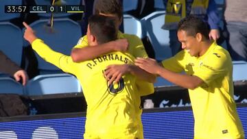 Resumen y gol del Celta-Villarreal de la Liga Santander