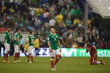 El festejo de México tras conseguir el pase al Mundial