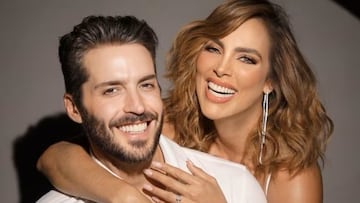 Sara Corrales y su prometido, Damián Pasquini, confirmaron su compromiso a la revista Hola!