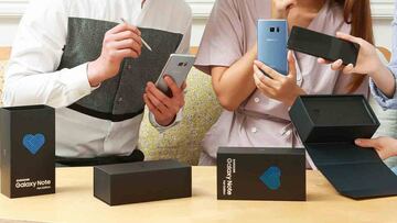Samsung Galaxy Note Fan, Samsung reestrena el pol¨¦mico Note 7 arreglado y m¨¢s barato
