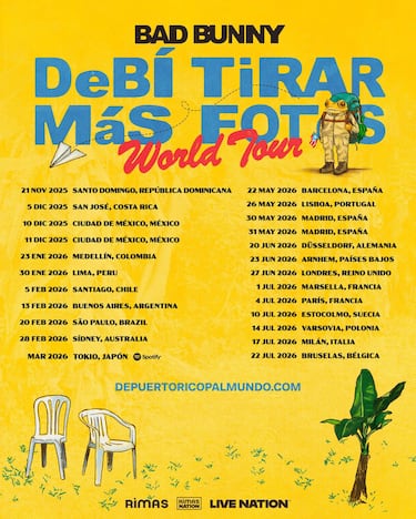 Bad Bunny en CDMX 2025: ¿cuántos conciertos tendrá y todavía hay boletos?